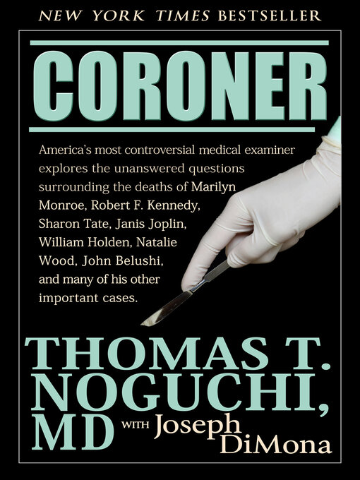 Title details for Coroner by Thomas T. Noguchi - Available